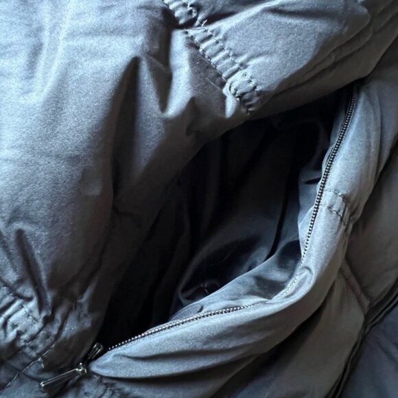 Weatherproof Long Black Down Puffer Coat Parka with Removable Faux Fur Hood S - Picture 13 of 16